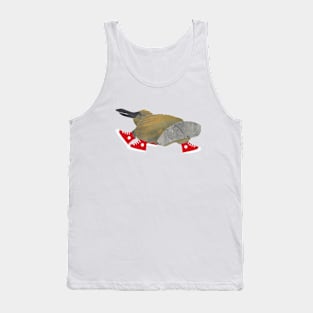 A Platypus wearing his new shoes Tank Top